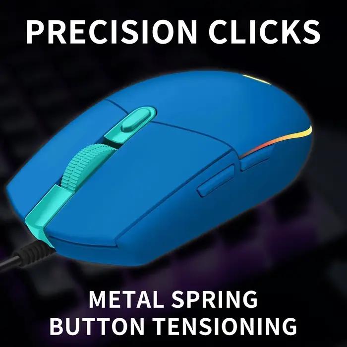Souris de jeu Logitech G203 pour les joueurs débutants et professionnels