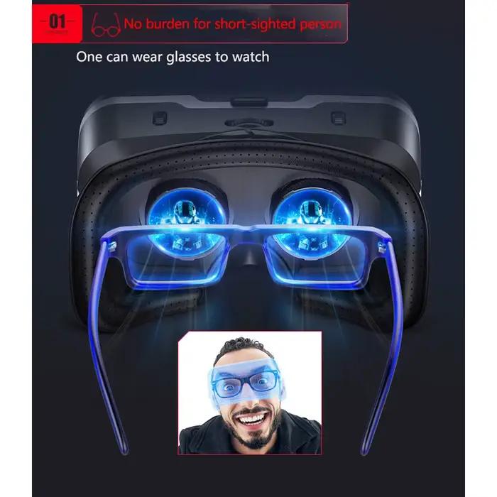 VR Shinecon 10.0 Casque 3D lunettes