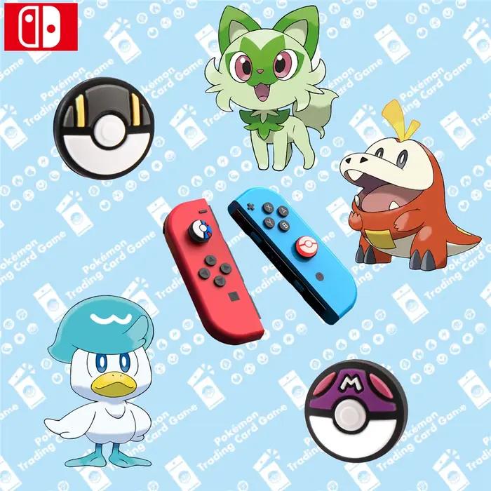 Capuchon de poignée Pokémon Poke Ball Stick Joystick pour Nintendo Switch NS Lite Oled Controller Couleur personnalisable pour gamer occasions spéciales