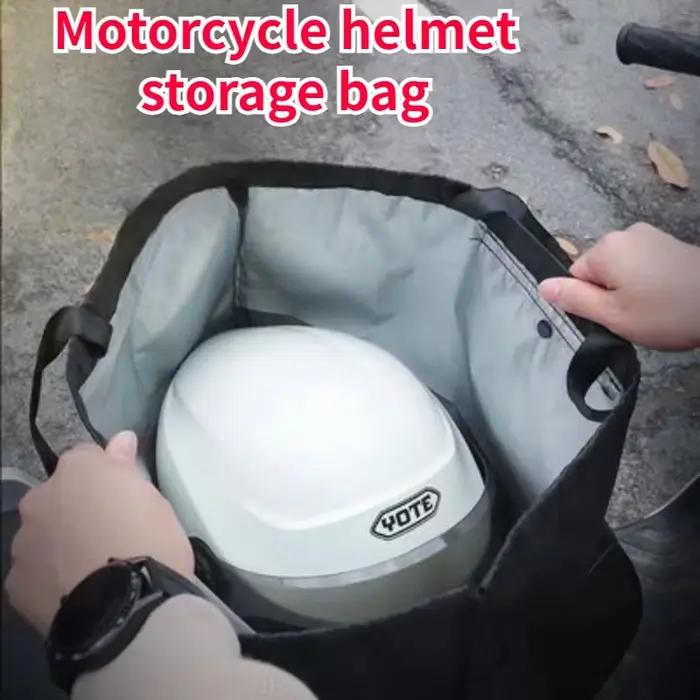Sac de rangement pour casque de moto, vélo électrique, casque intégral, demi-casque, casque de sécurité, poudres portables