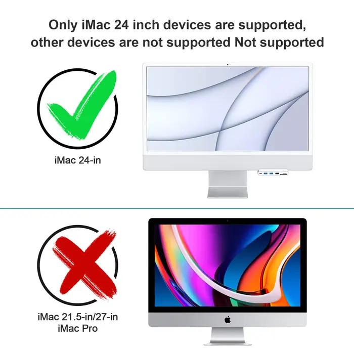 Hub USB c pour iMac 24 pouces