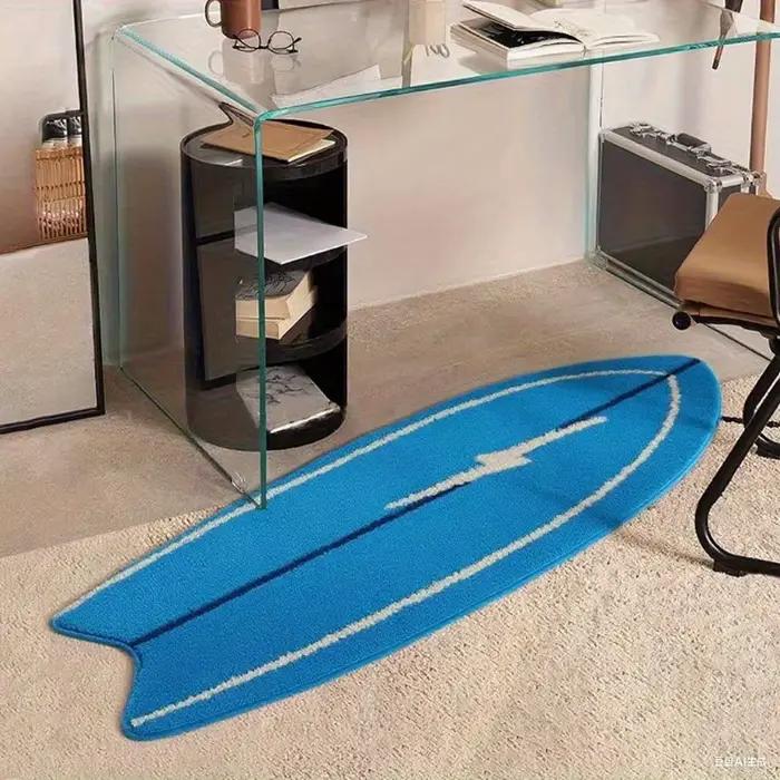 VIKAMA Tapis créatif en forme de planche de surf