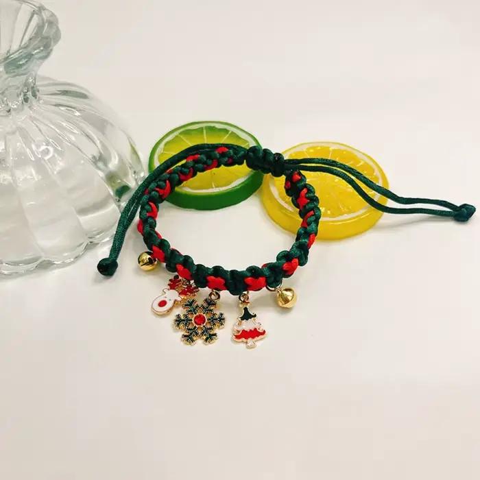 Accessoires pour animaux de compagnie collier de noël créatif pour animaux de compagnie exquis mignon collier pour animaux de compagnie mode réglable chat sangle de cou chat chien