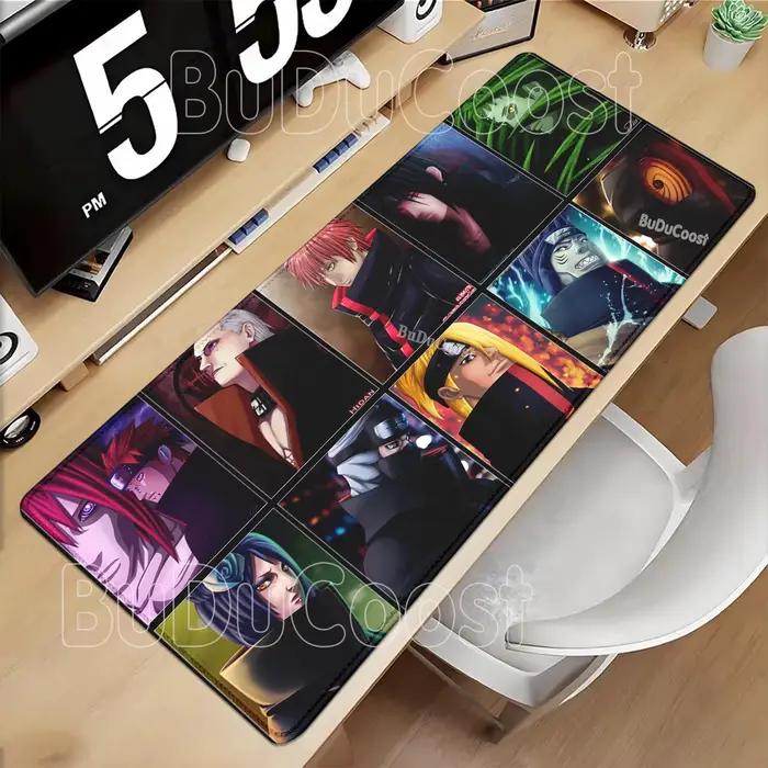 Aakatsuki Naruto – tapis de souris pour jeux et bureau