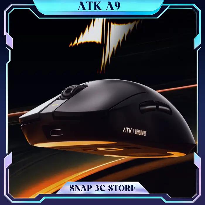 Souris de jeu sans fil ATK A9