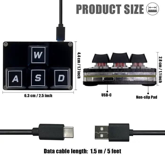 Mini clavier à 4 touches