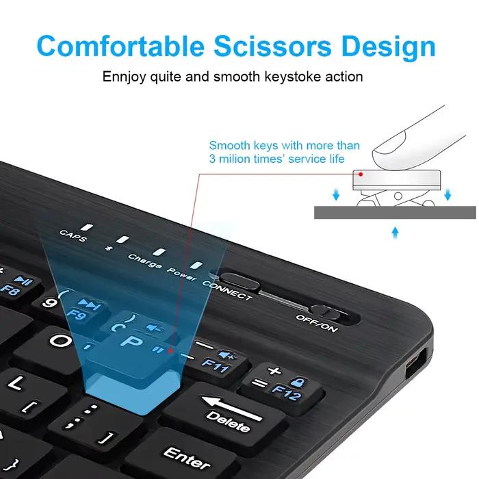 Clavier sans fil Bluetooth Mini