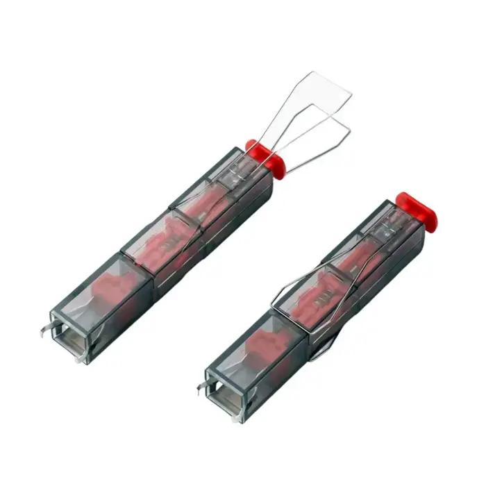 Extracteur de capuchons de touches de clavier mécanique Transparent multifonction 2 en 1