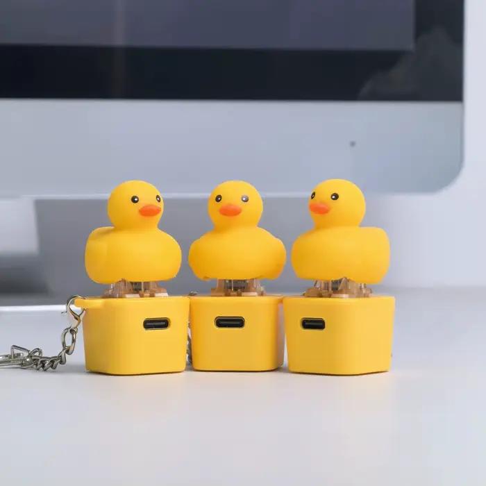 Quacky canard clavier Fidget jouets porte-clés