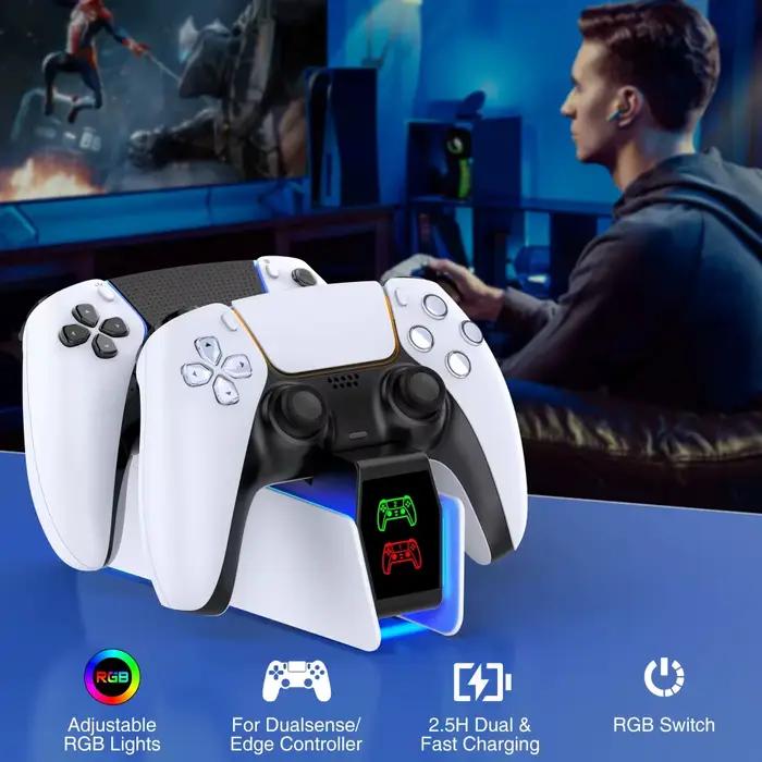 Station de charge DualSense pour contrôleur PS5