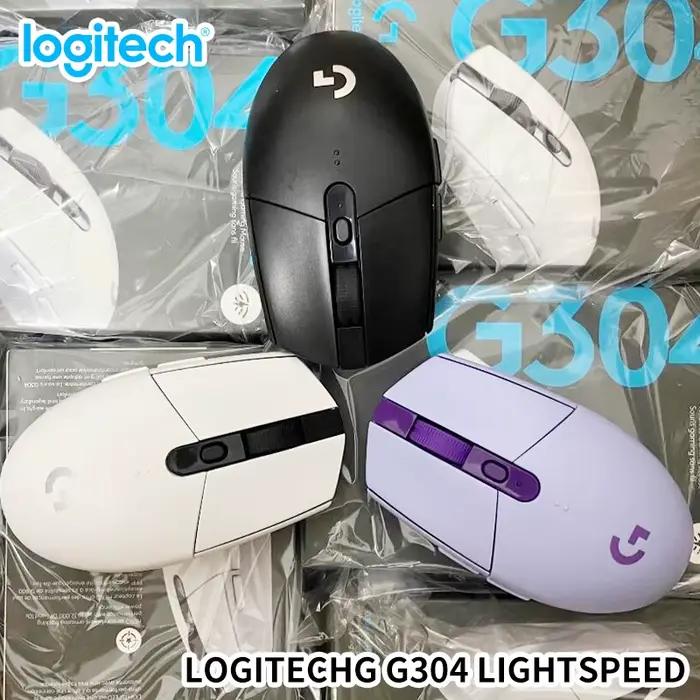 Logitech G304/G305 LIGHTSPEED souris de jeu sans fil légère et Portable vitesse de lumière PC Gamer même modèle pas de pilote Vers