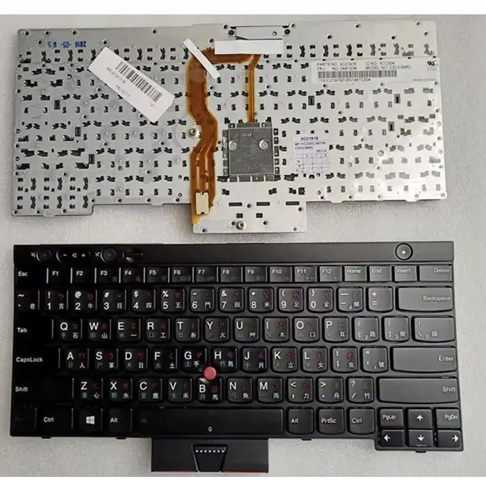 Nouveau clavier d'ordinateur portable américain pour LENOVO Thinkpad X220 X220I X220T T410I T510I W520 T420S T520I T410S T400S T520 T420 x230I T510 W510