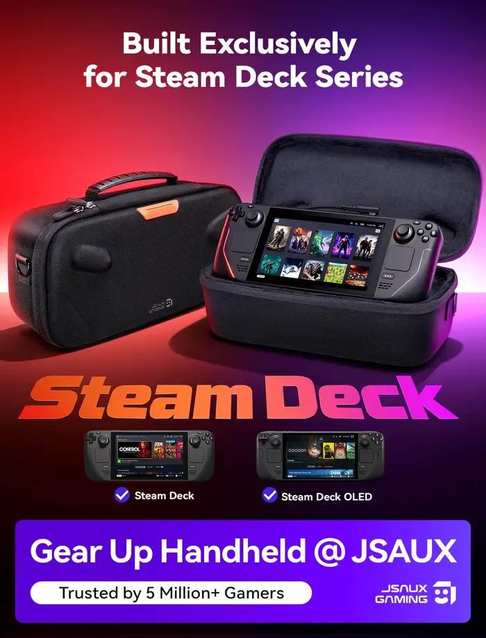 Étui pour Steam Deck, Étui de transport pour Steam Deck OLED