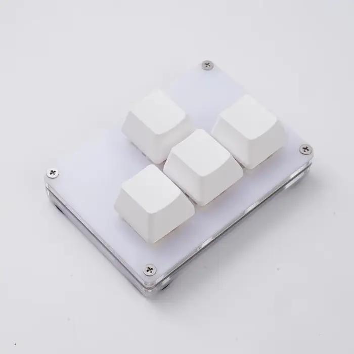 Mini clavier mécanique blanc