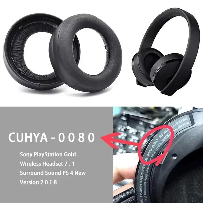 Coussinets d'oreille pour Sony Gold sans fil PS4 Playstation 4 Version CUHYA-0080