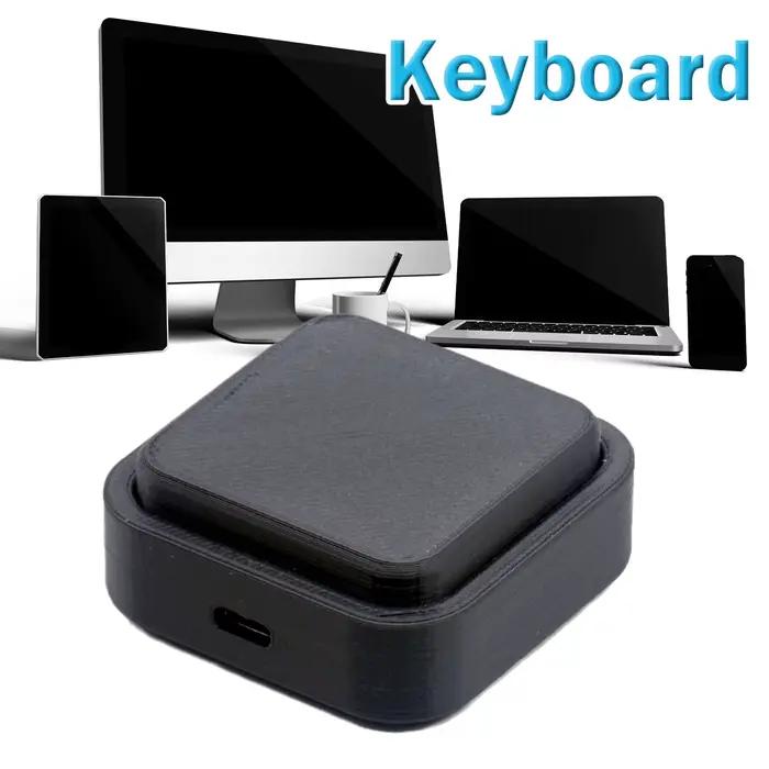 Mini One Key USB Programmable Macro Keyboard For Windows Linux MacOS Hot Key Mouse One Key Button USB