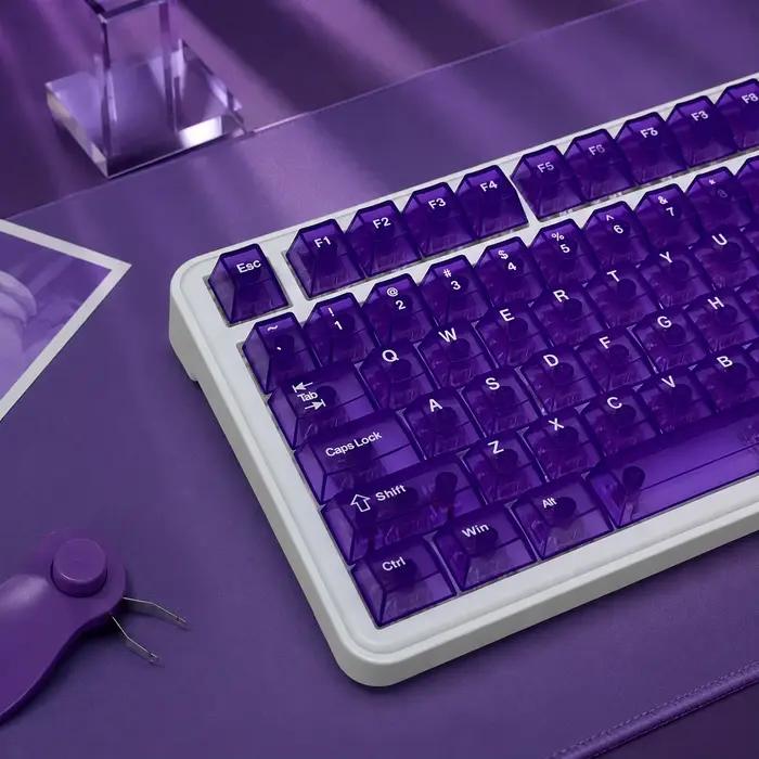 Nouvelles touches transparentes Cherry à axe croisé