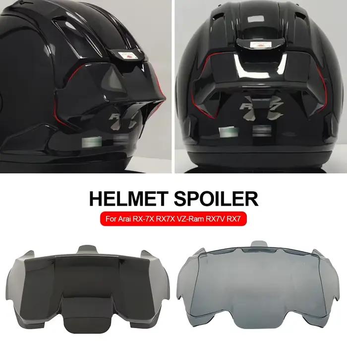 Garniture arriere aero dynamique pour casque arai rx7x rx7v rx7x vz-ram casque moto aeriodynamique sportif elegance performance