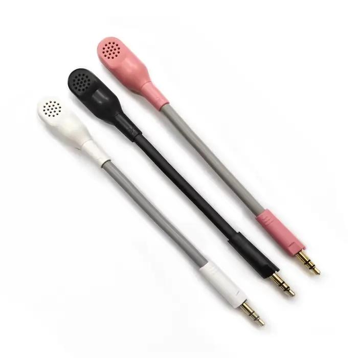 Microphone de remplacement rose pour casque de jeu sans fil Razer Barracuda X multiplateforme