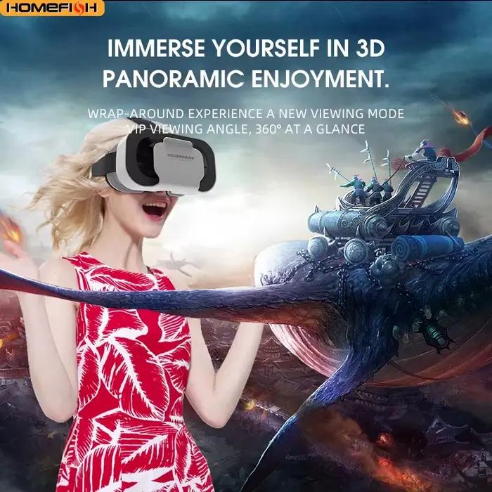 Lunettes VR Casque 3D Réalité Virtuelle Dispositif