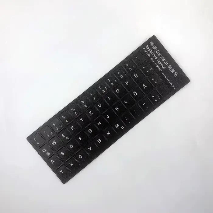 Suédois polonais Farsi néerlandais Italiano Deutsch hongrois turc danois clavier autocollants lettre Alphabet disposition