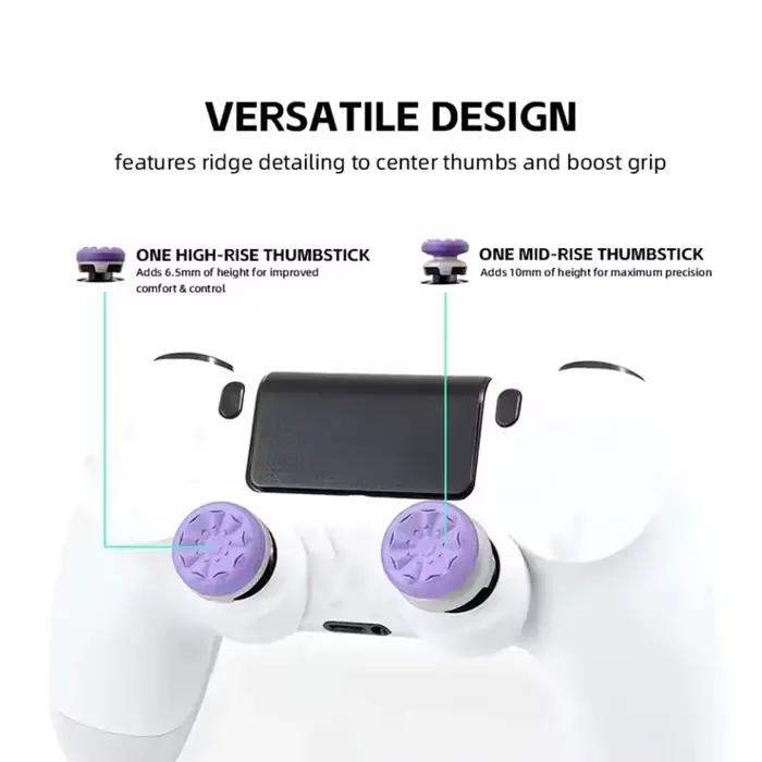 Capuchons d'extension de poignée pour manette de jeu PS4