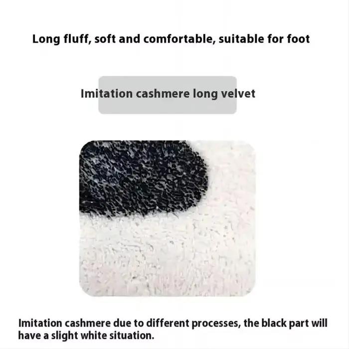 Tapis VIKAMA Ace of Spades 100% Polyester Tapis Créatif avec Motifs de Plantes Polyvalent pour Chambre, Salon, Cuisine, Salle de Bain et Extérieur