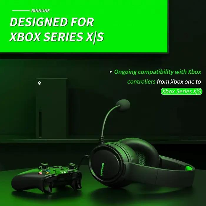 Casque de jeu BINNUNE BG02 avec micro pour Xbox Series X | Switch PC