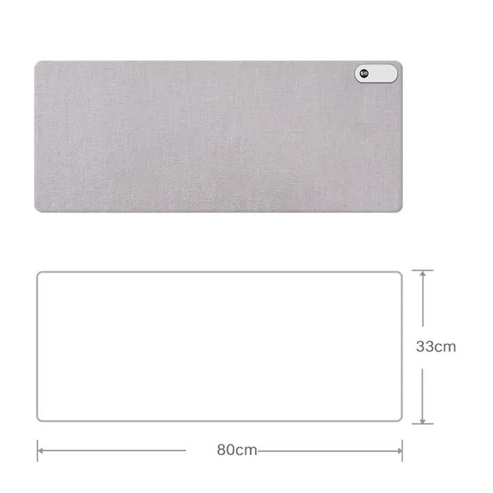 Tapis de souris chauffant avec affichage numérique