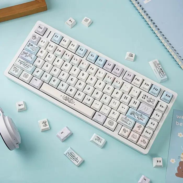 Keycaps Saint-Valentin en PBT avec impression par sublimation
