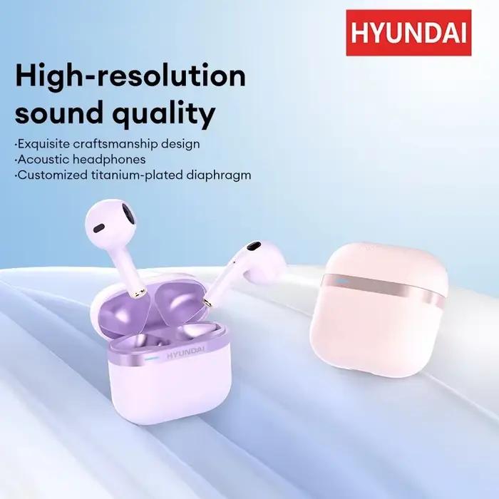 Choix HYUNDAI HY-T02 Pro écouteurs intra-auriculaires sans fil Bluetooth 5.4 casque de sport appel HD