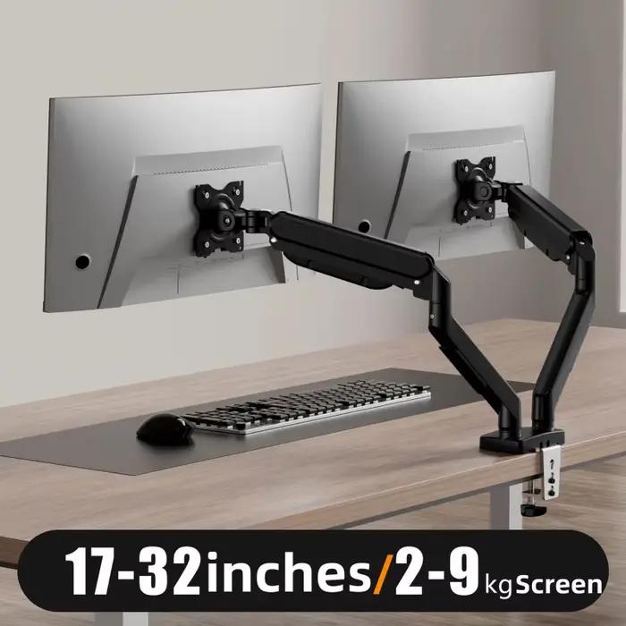 Support de bureau pour double moniteur