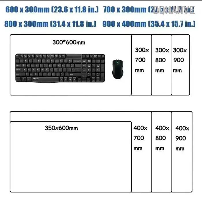 Asus Rog Mause Pad Anime tapis de souris ordinateur de jeu