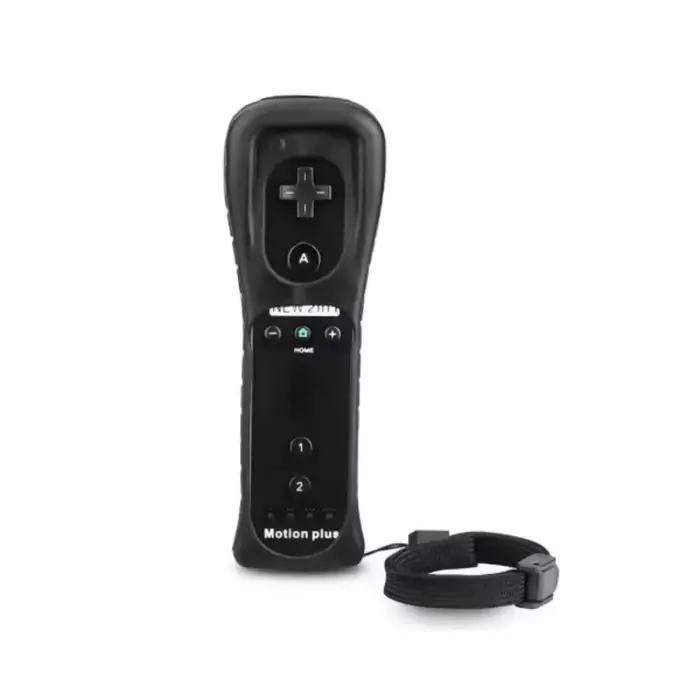 1 pièces télécommande Motion Plus en option pour manette de jeu à distance Wii pour contrôle de jeux Nintendo Wii avec coque en silicone