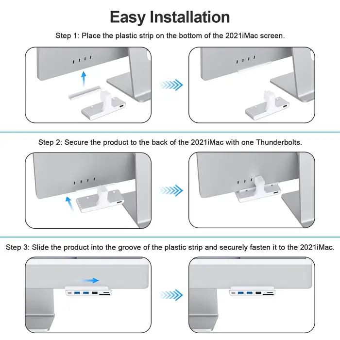 Hub USB c pour iMac 24 pouces
