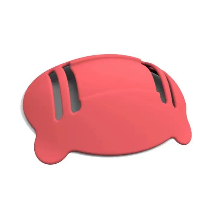1 pièce Bloque-menton anti-étirement pour casque de moto et vélo, accessoires en silicone pour casque de voiture électrique