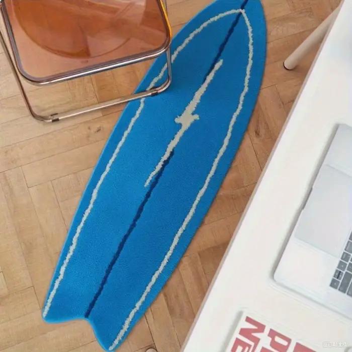 VIKAMA Tapis créatif en forme de planche de surf