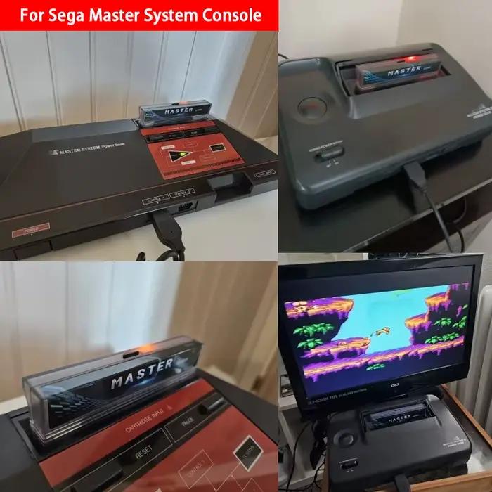 Carte mémoire Master System 1400 en 1 pour console de jeu vidéo SMS SG-1000 SC-3000 SEGA