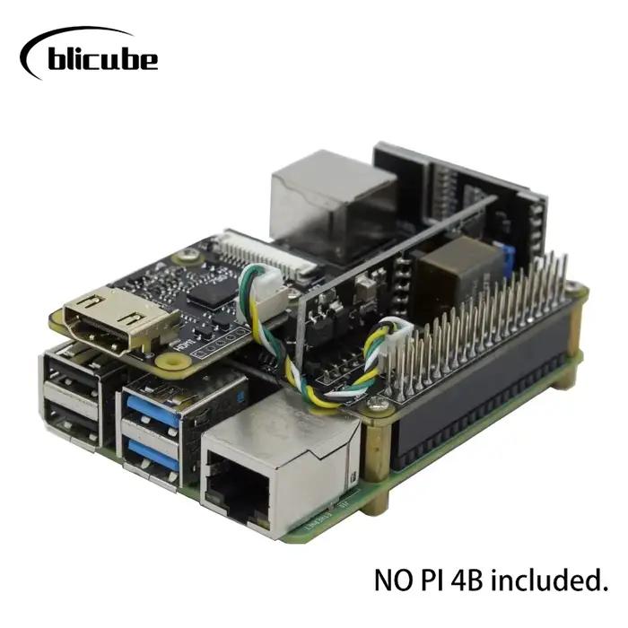 PiKVM v3 BliKVM HAT "KVM sur IP" Raspberry Pi 4b PoE HDMI CSI