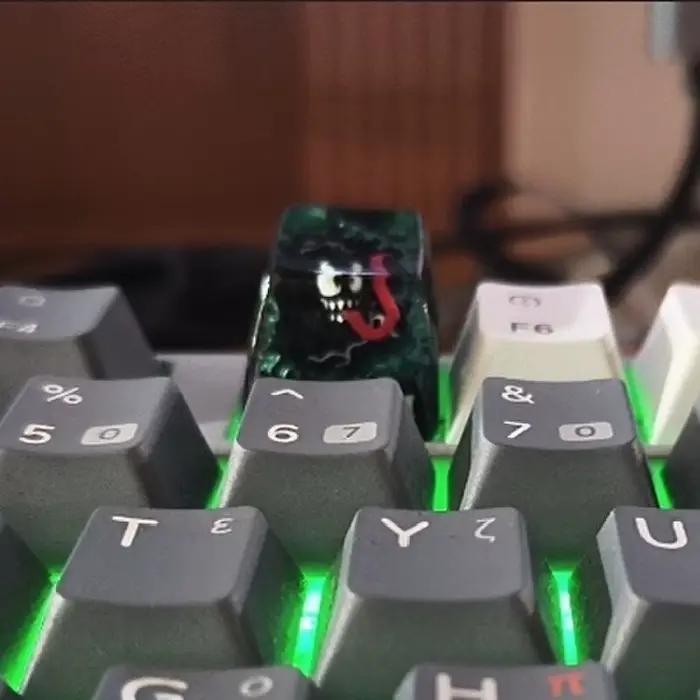 Poison Original Keycap résine transmittant de la lumière