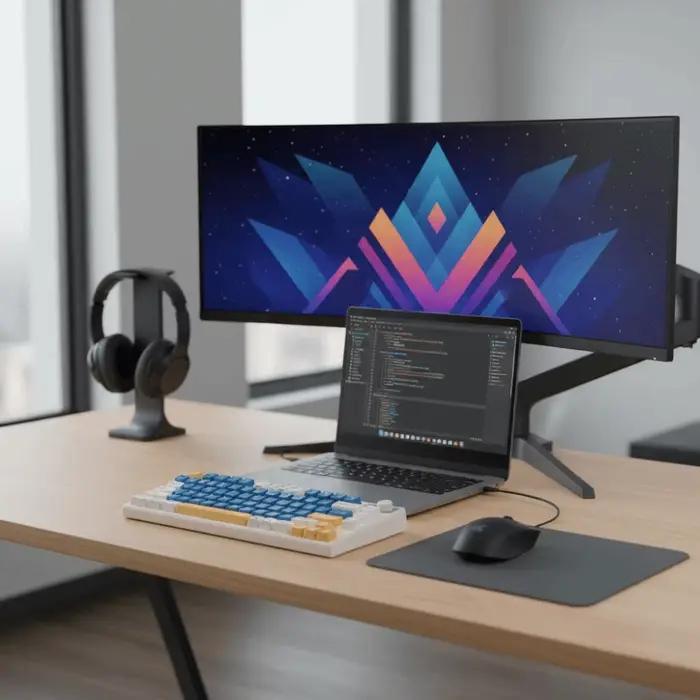 Clavier mécanique de jeu à connexion filaire
