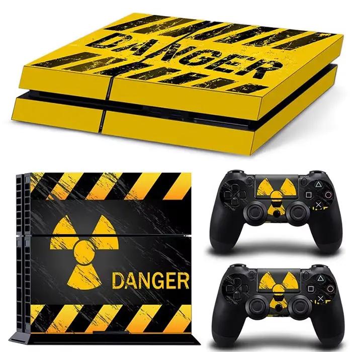 Autocollants au design cool pour console PS4 et 2 thorac, stickers pour PS4