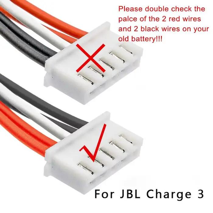 Pour JBL Charge 3 charge3 batterie 3.7 V 6500 mAh