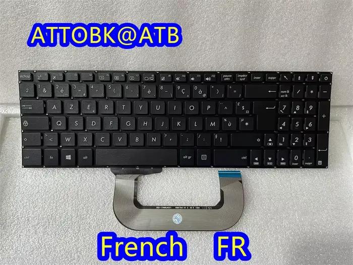 Clavier d'ordinateur portable US/SP/LA