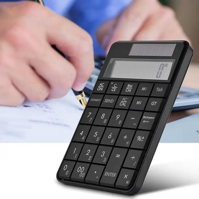 Clavier numérique Mini 2.4G USB sans fil 2 en 1 29 touches