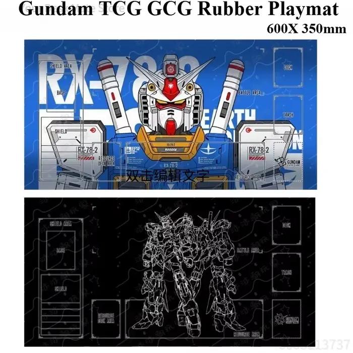 Tapis de jeu en caoutchouc personnalisé Hot Gundam TCG GCG