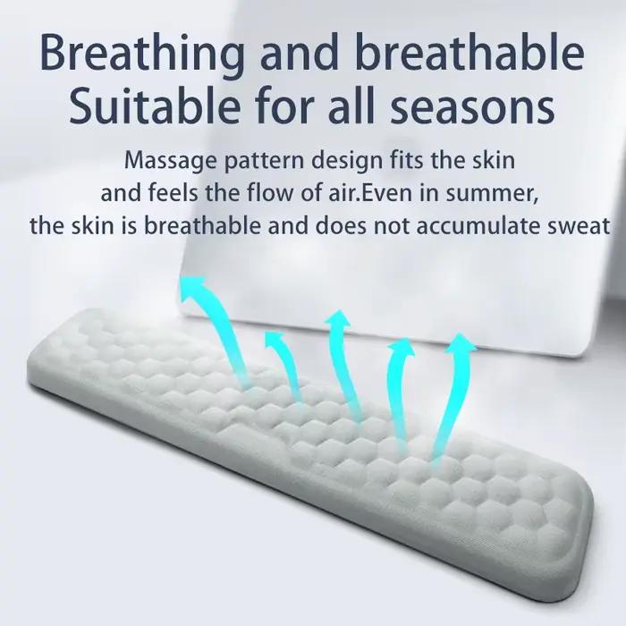 Clavier souris repose-poignet coussin mousse à mémoire de forme repose-main Support ergonomique poignet