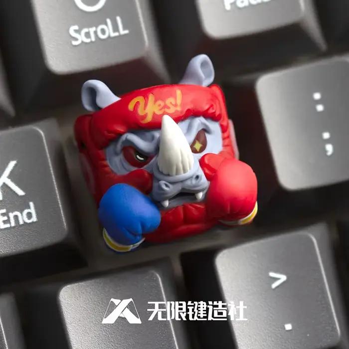Clavier mécanique Fighting Panda Rhino