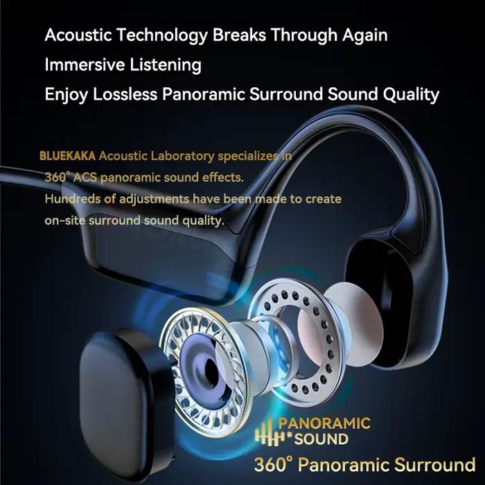 Nouveau Original véritable Conduction osseuse écouteurs sans fil Bluetooth 5.4 IPX8 étanche casque musique sport