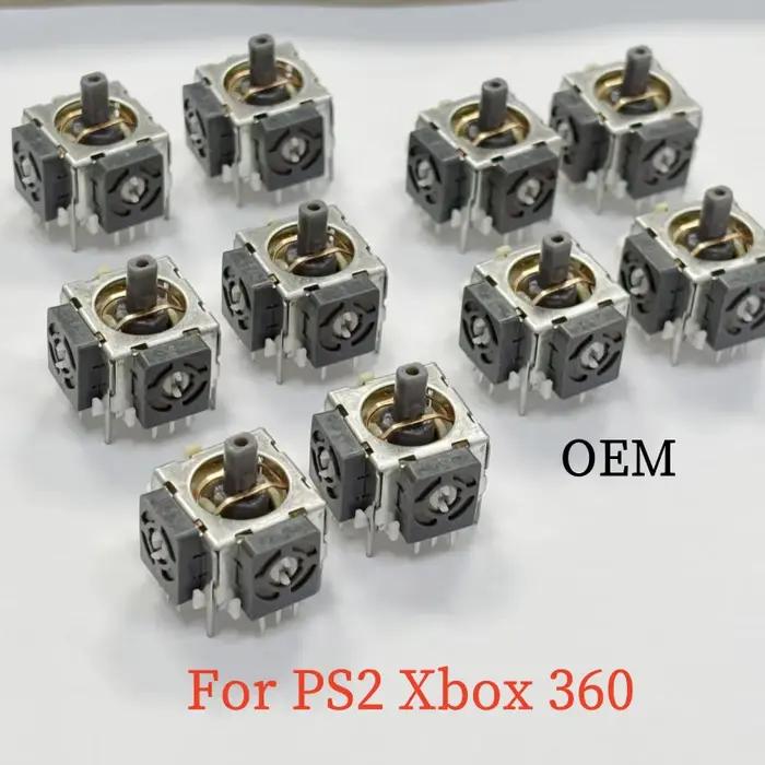 50 pcs/lot Original ou OEM nouveau pour Xbox 360 remplacement pour contrôleur de jeu Xbox360 3D Joystick analogique bascule bouton de bâton de pouce